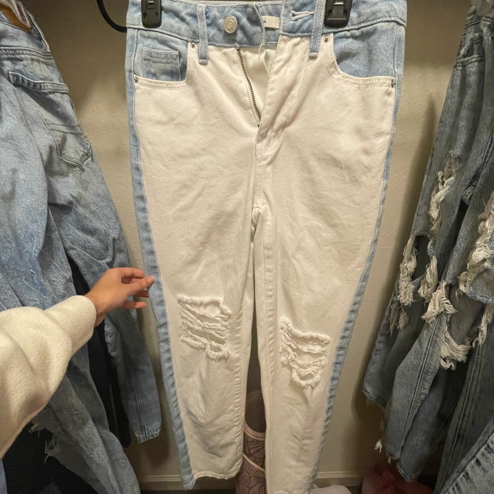 Pacsun Two Tone Mom Jeans